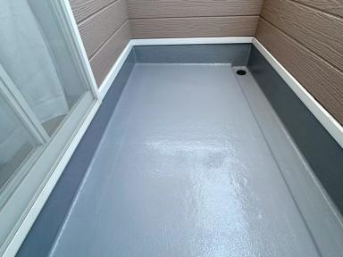 福岡県糟屋郡粕屋町　Ｍ様邸　ベランダ防水リフォーム工事